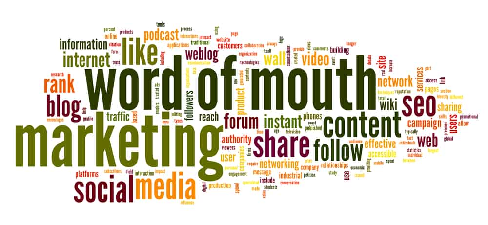 word of mouth social media
